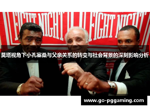莫塔视角下小孔塞桑与父亲关系的转变与社会背景的深刻影响分析
